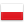 Flag Pologne