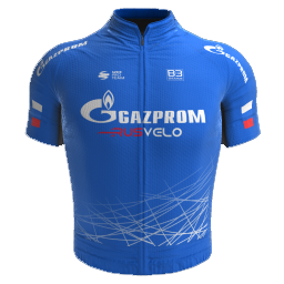 Shirt Gazprom - RusVelo 2020 - © pcmmod.com