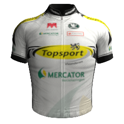 Shirt Topsport Vlaanderen - Mercator 2010 - © pcmmod.com